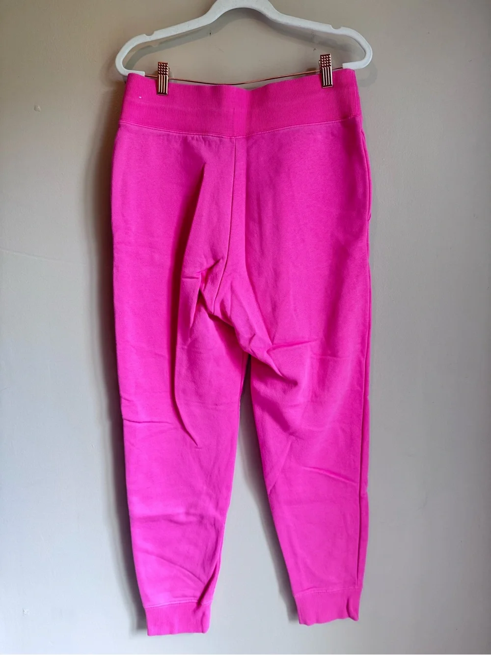 Nike Phoenix Fleece Playful Pink High Rise Joggers Size M NEW - Picture 3 of 7